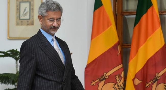 India's Jaishankar in Sri Lanka on official visit